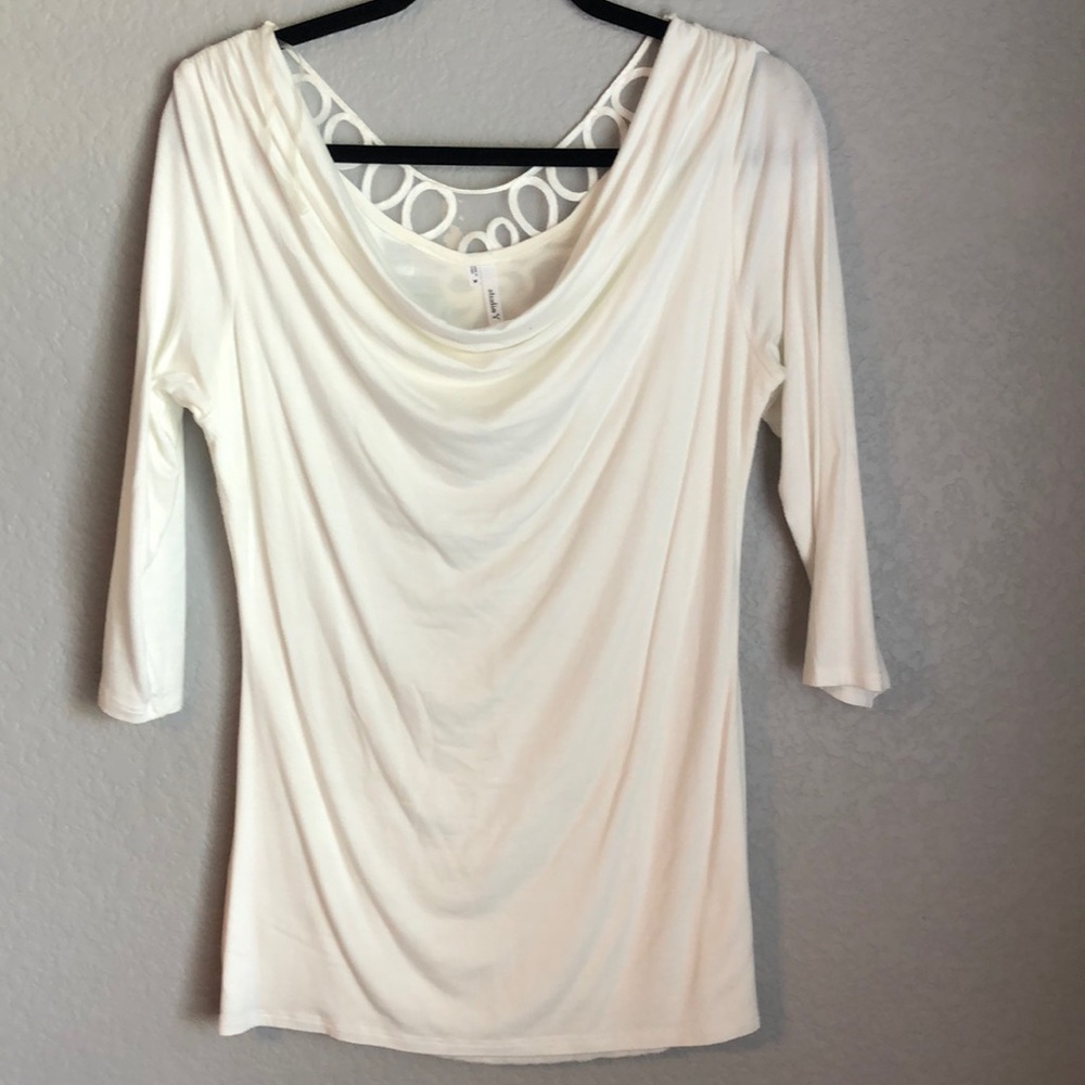 Studio Y off white blouse
